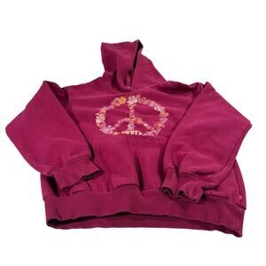 Levi's Girl Medium 7/8 Pullover Pink Sweater